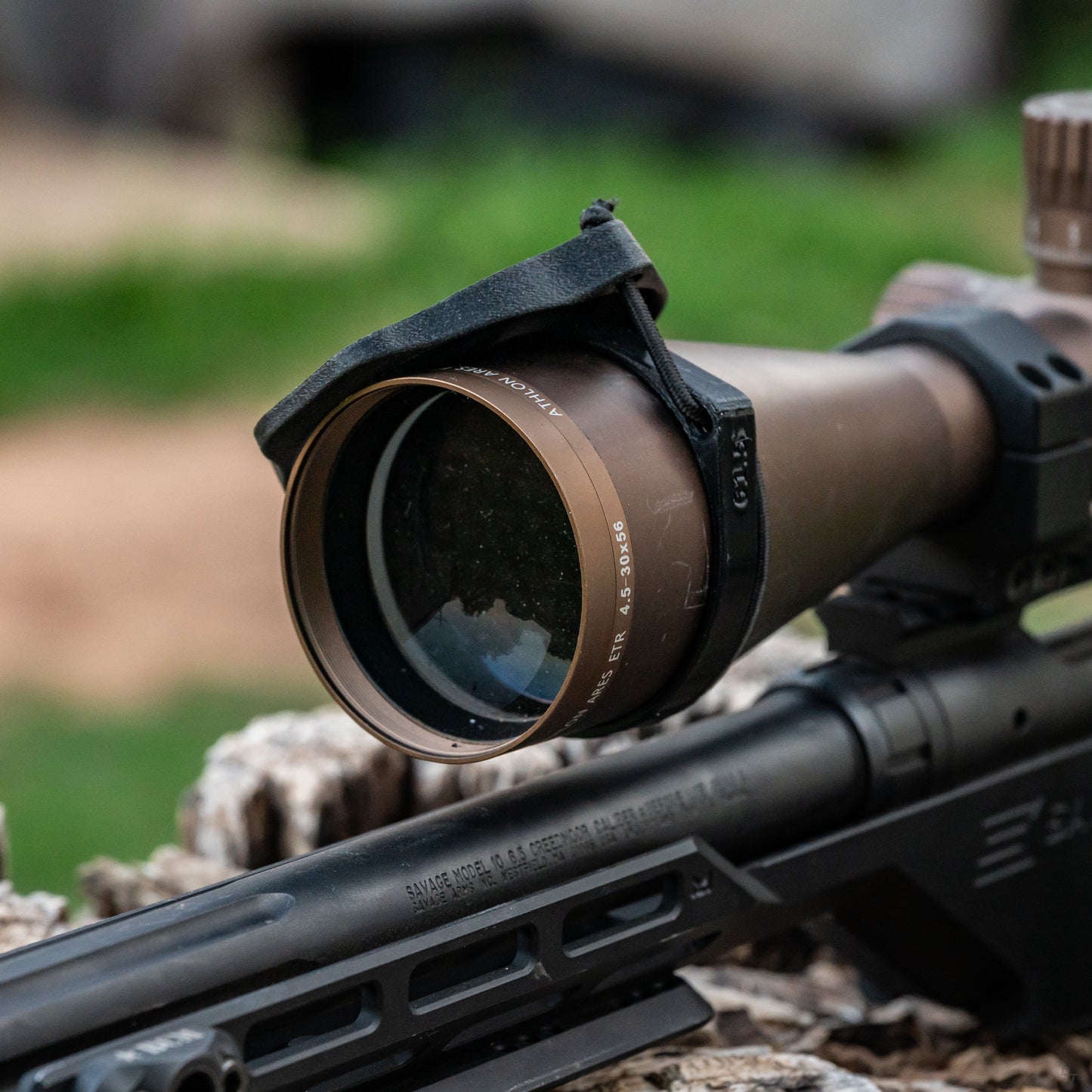 Scope Cap Set - Athlon Ares ETR 4.5-30x56mm