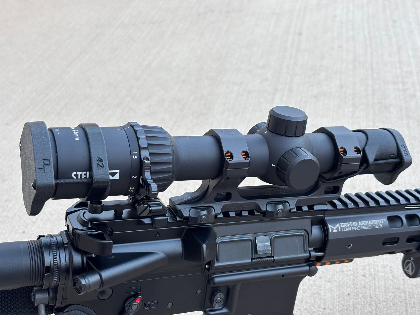 Scope Cap ARD Set - Steiner P4Xi 1-4x24mm