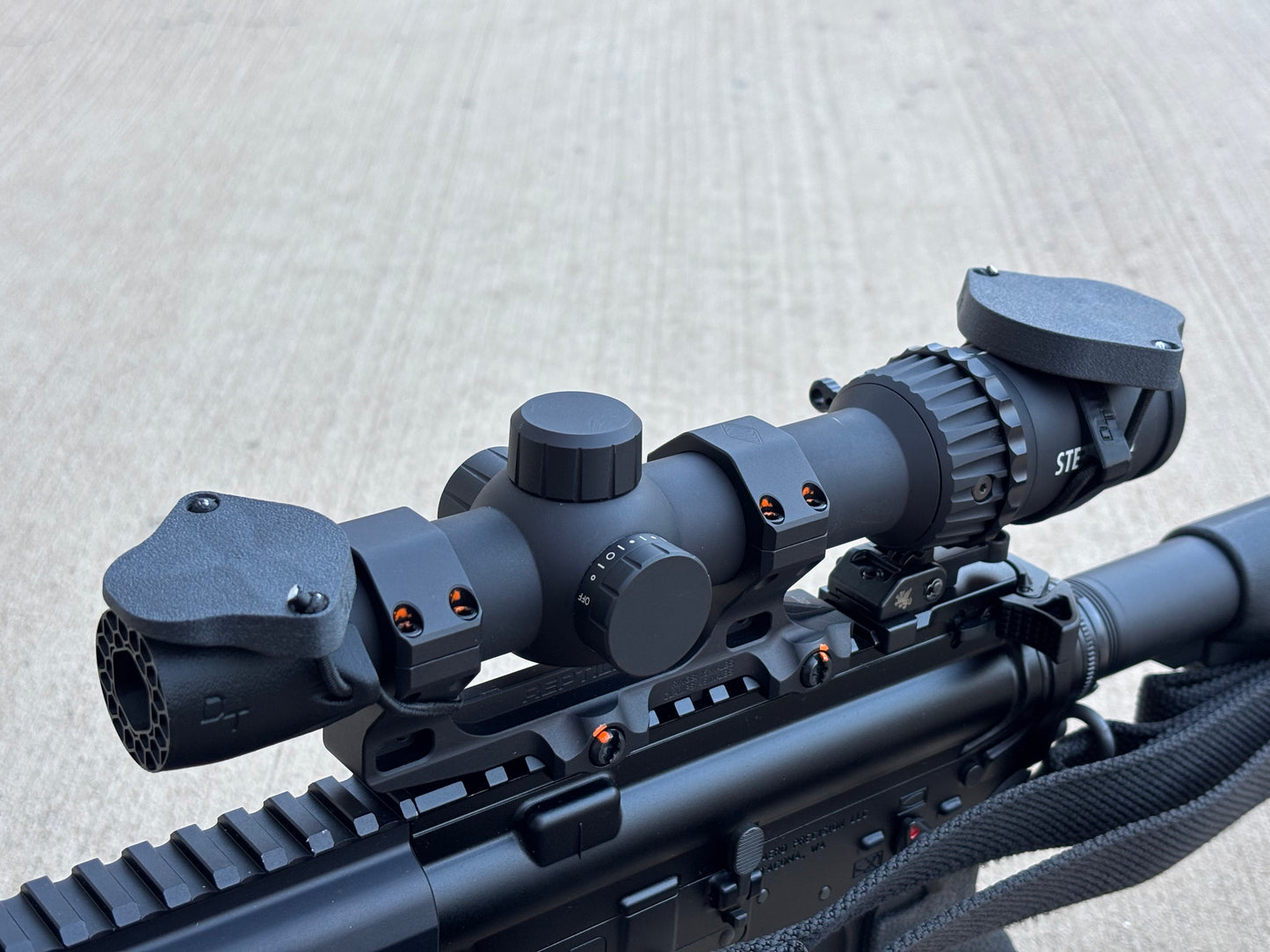Scope Cap ARD Set - Steiner P4Xi 1-4x24mm